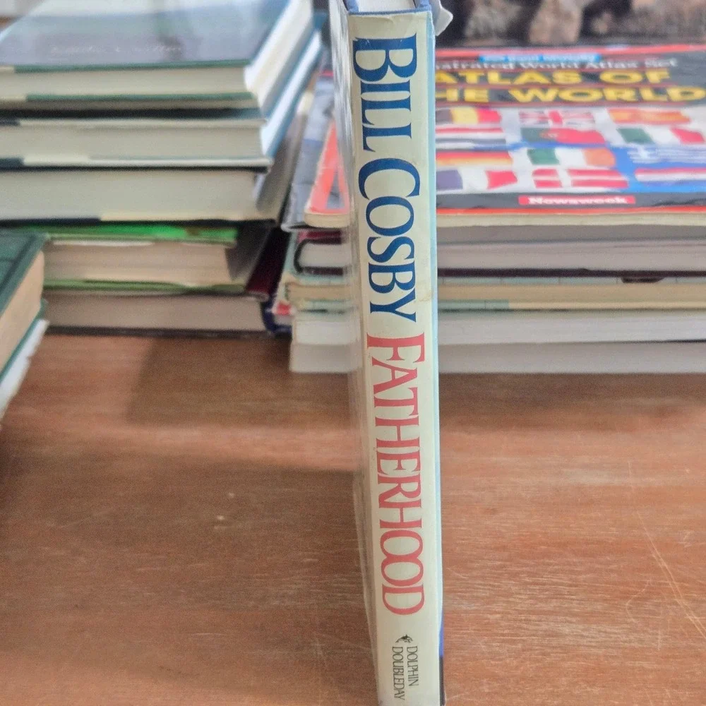 Bill Cosby Fatherhood 1986‎ Hardcover Book Humor Parenting